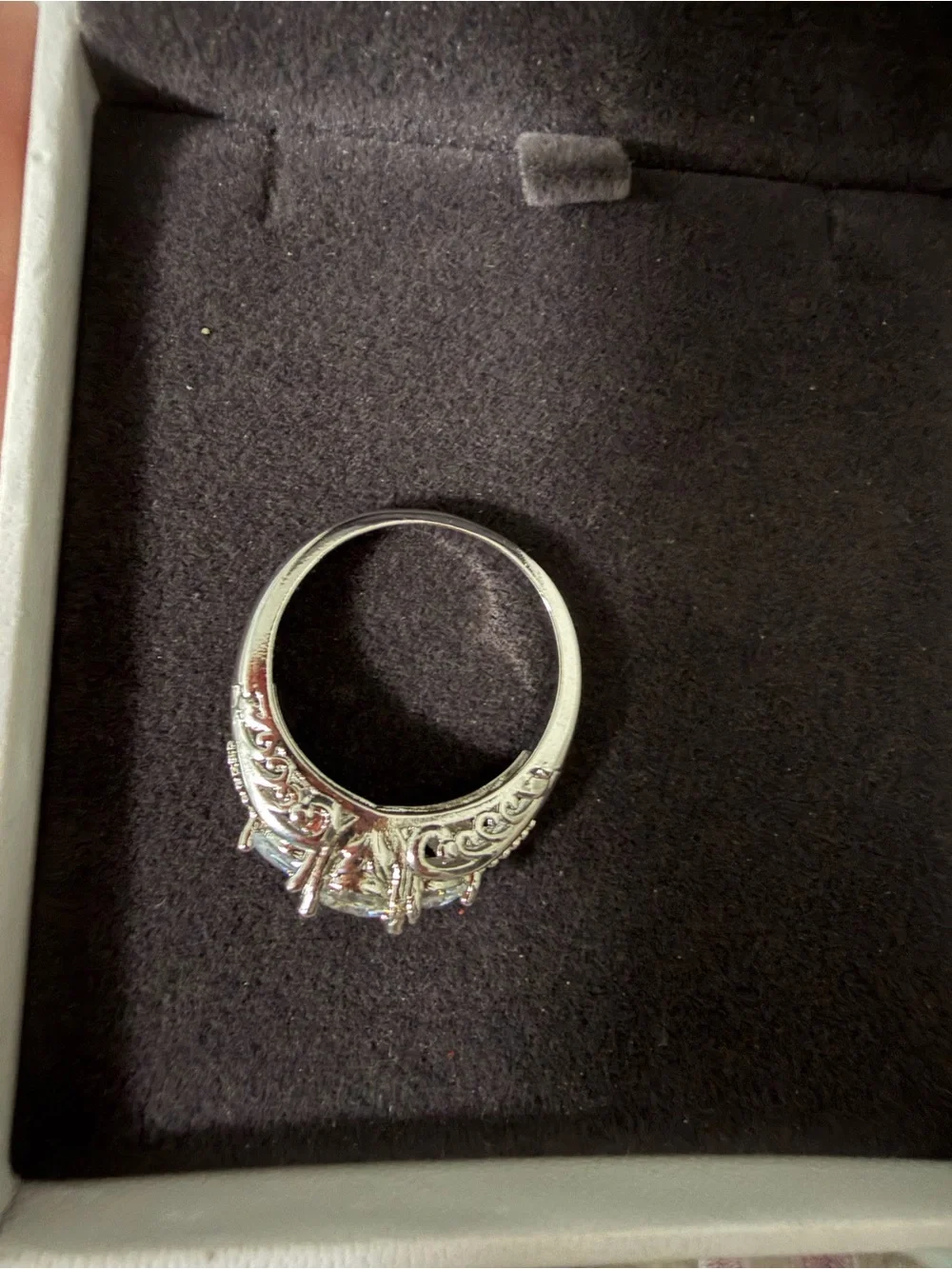 Moissanite Ring